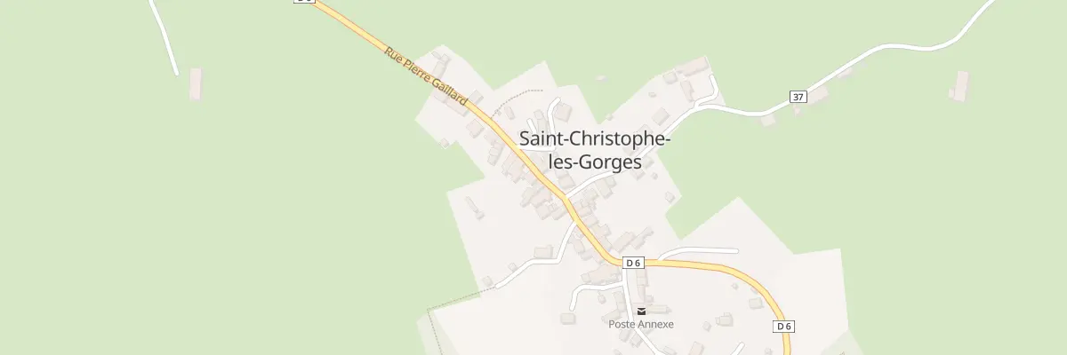 Plan du 5124 Saint-Christophe à Pleaux