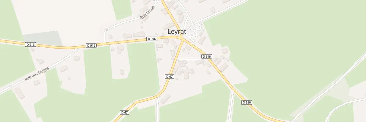 Plan du 5093 Le Bourg à Leyrat
