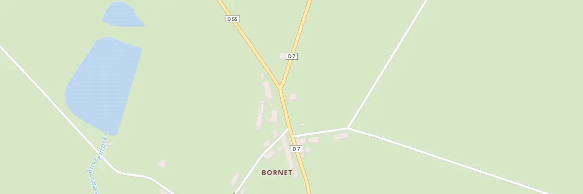Plan du 6 Bornet à Bord-Saint-Georges