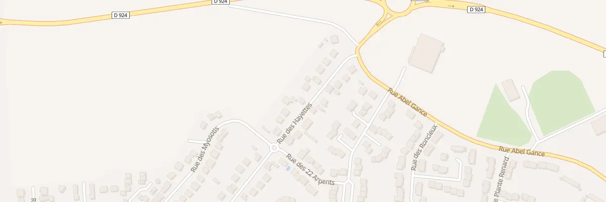 Plan du 14 Rue des Hayettes à Bernes-sur-Oise