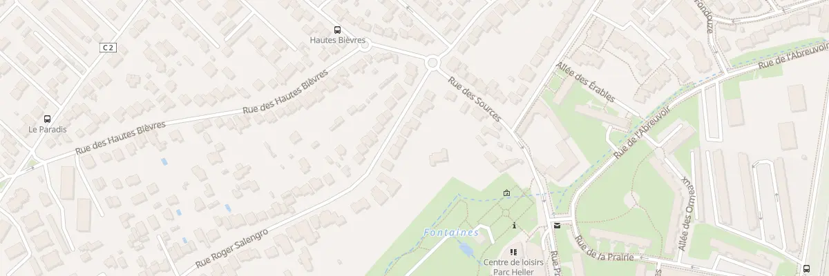 Plan du 11 Rue Roger Salengro à Antony