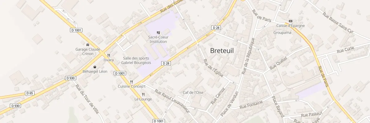 Plan du 27 Rue Adrien Maitre à Breteuil