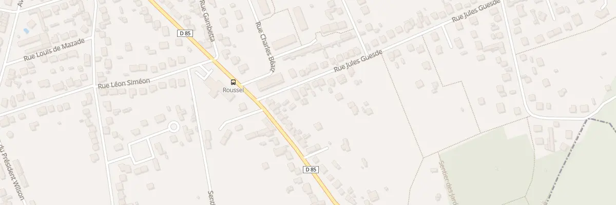 Plan du 6 Rue Jules Guesde à Beaumont-sur-Oise