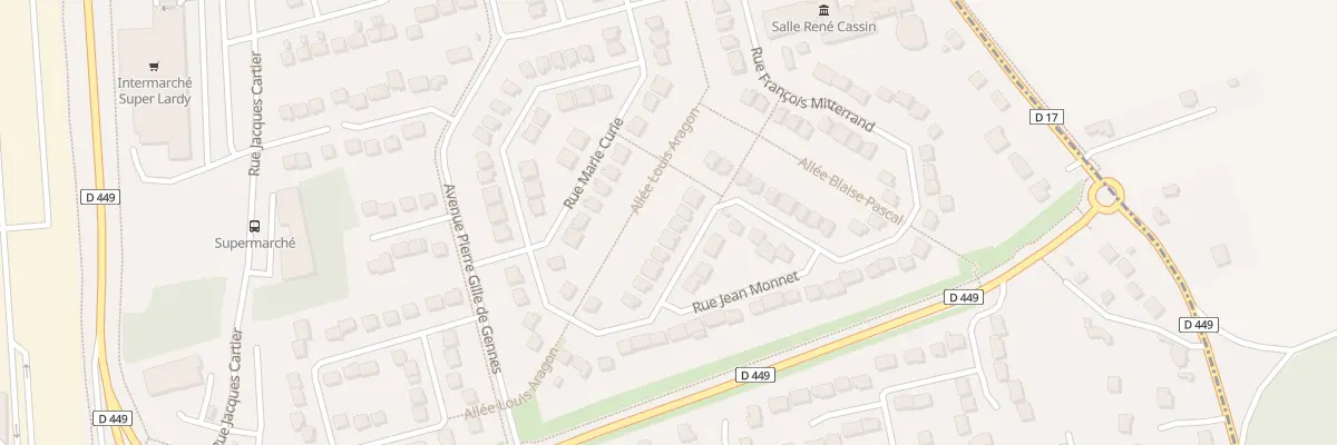 Plan du 58 Rue François Mitterrand à Lardy