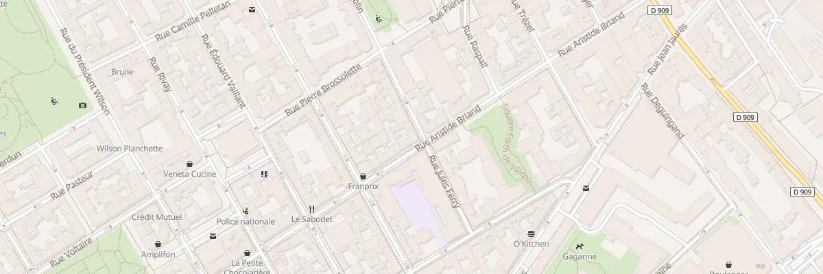 Plan du 101B Rue Aristide Briand à Levallois-Perret