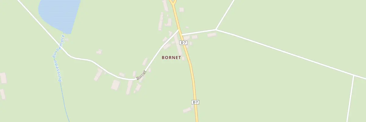 Plan du 2 Bornet à Bord-Saint-Georges