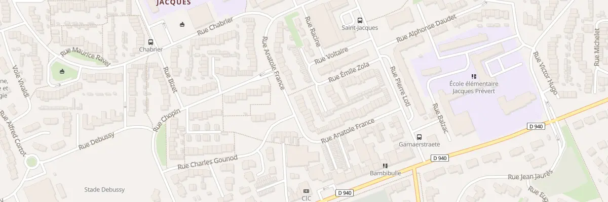 Plan du 31 Rue Anatole France à Grande-Synthe