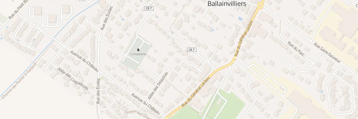Plan du 26 Che de la Messe à Ballainvilliers