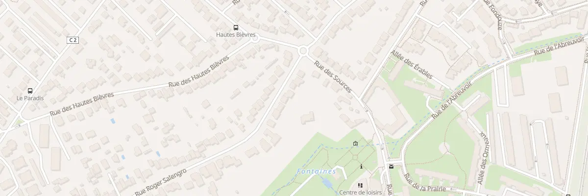 Plan du 9 Rue Roger Salengro à Antony