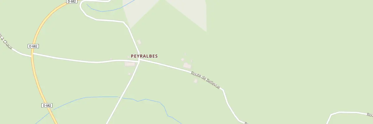 Plan du 5050 Peyralbe à Chalvignac