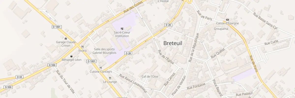 Plan du 21 Rue Adrien Maitre à Breteuil