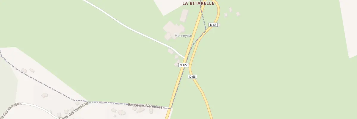 Plan du 5096 La Bitarelle à Omps