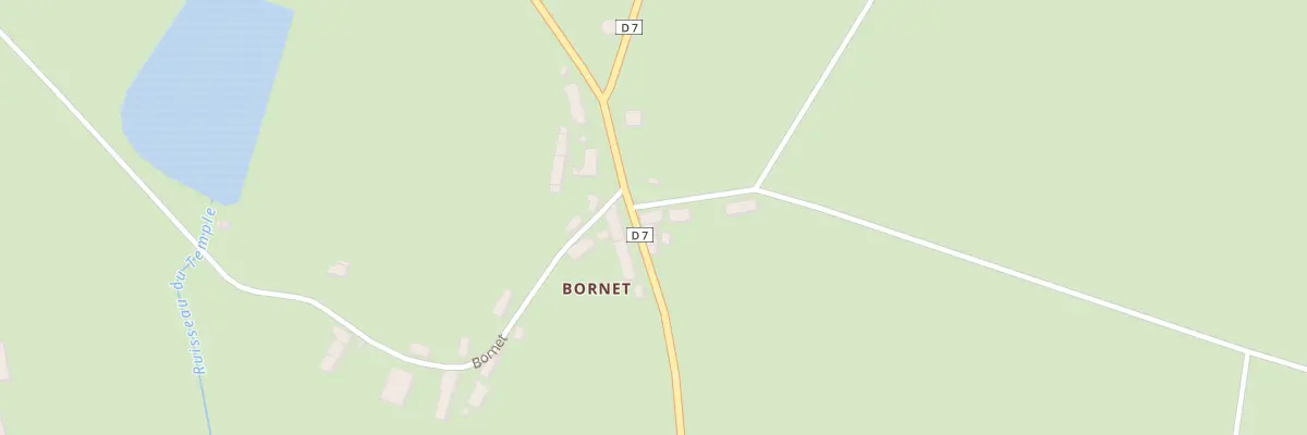 Plan du 4 Bornet à Bord-Saint-Georges