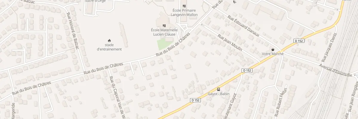 Plan du 67 Rue du Bois de Châtres à Brétigny-sur-Orge