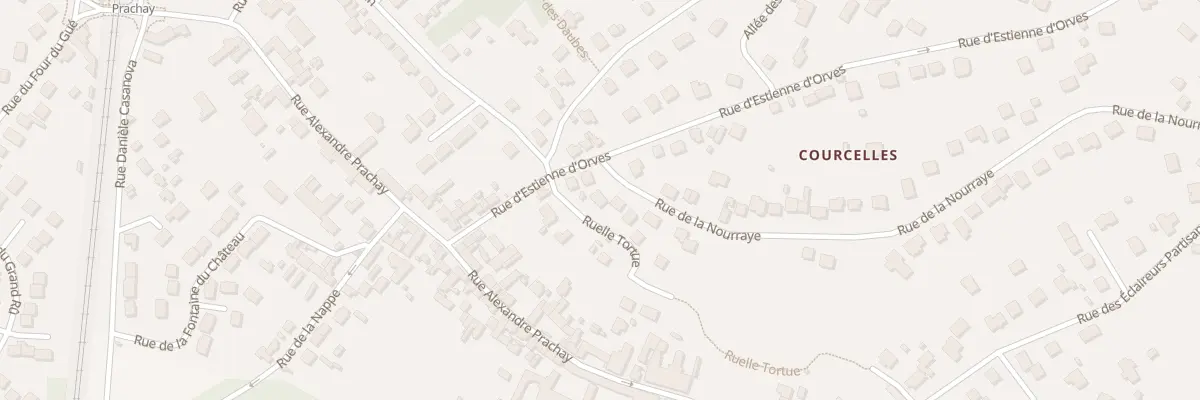 Plan du 2 Rue de la Nourraye à Presles