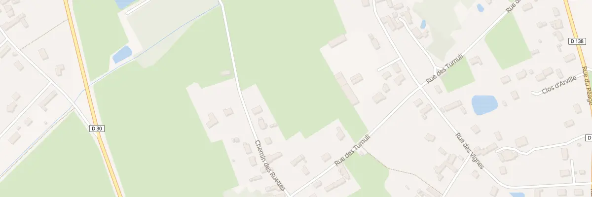 Plan du 11T Rue des Tumuli à Chambon-la-Forêt