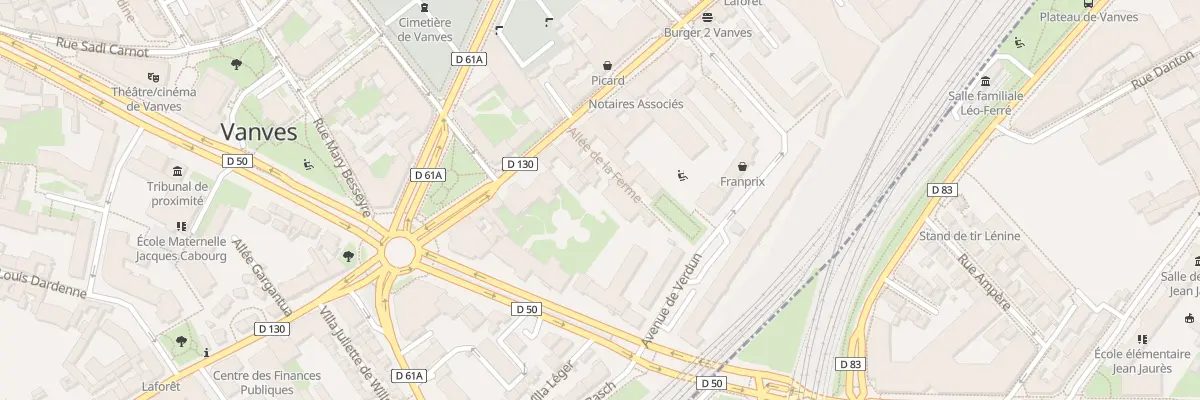 Plan du 24B Rue Jean Bleuzen à Vanves