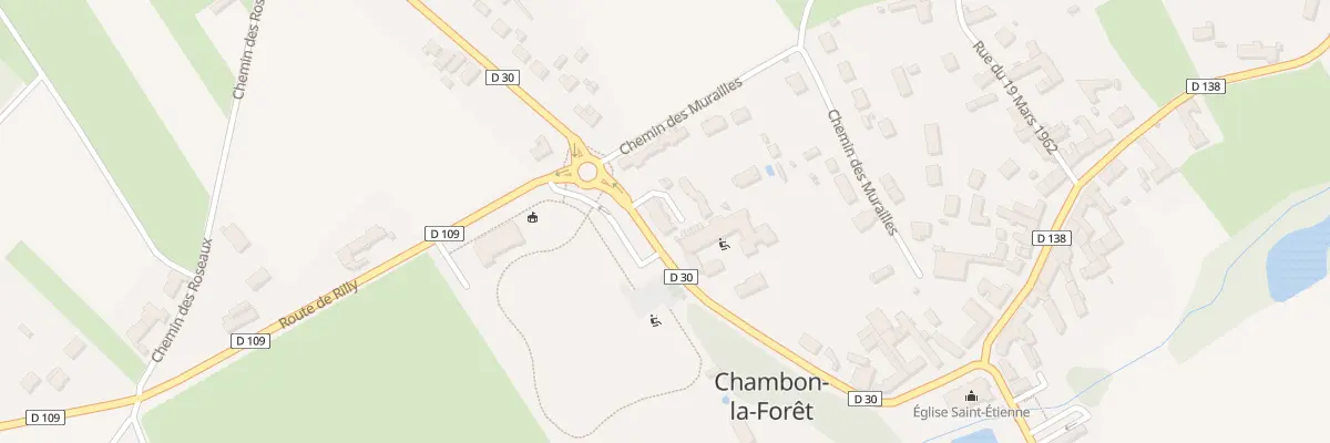 Plan du 2 Res Cardinal de la Luzerne à Chambon-la-Forêt