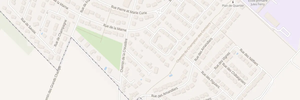 Plan du 8 Rue de Lorraine à Longjumeau