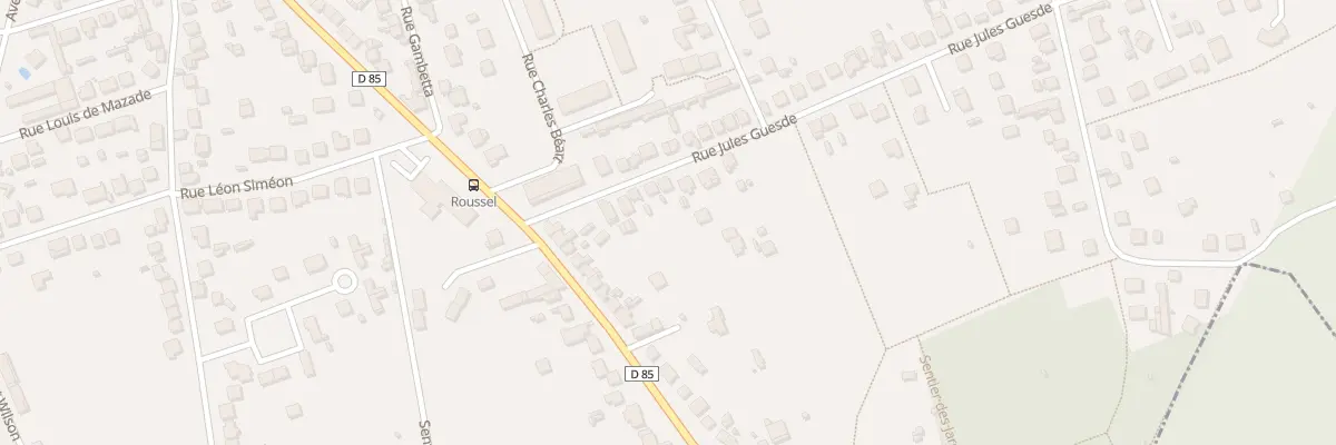 Plan du 10 Rue Jules Guesde à Beaumont-sur-Oise