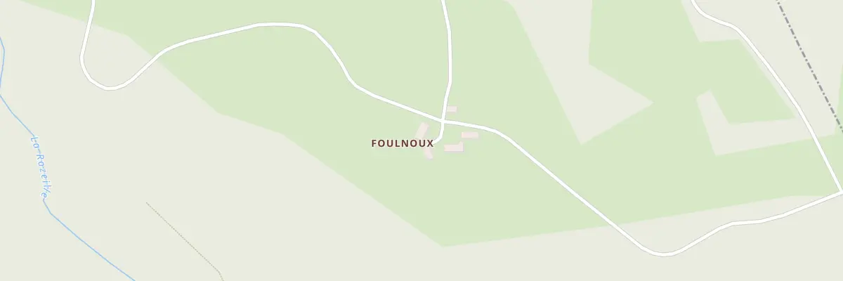 Plan du 2 Foulnoux à Beissat