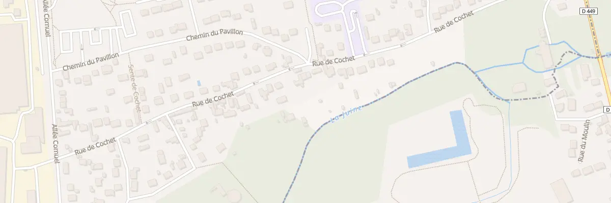 Plan du 46 Rue de Cochet à Lardy