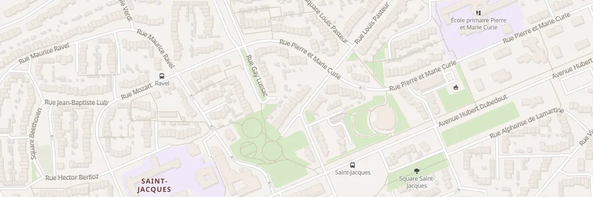 Plan du 17 Rue Pasteur à Grande-Synthe