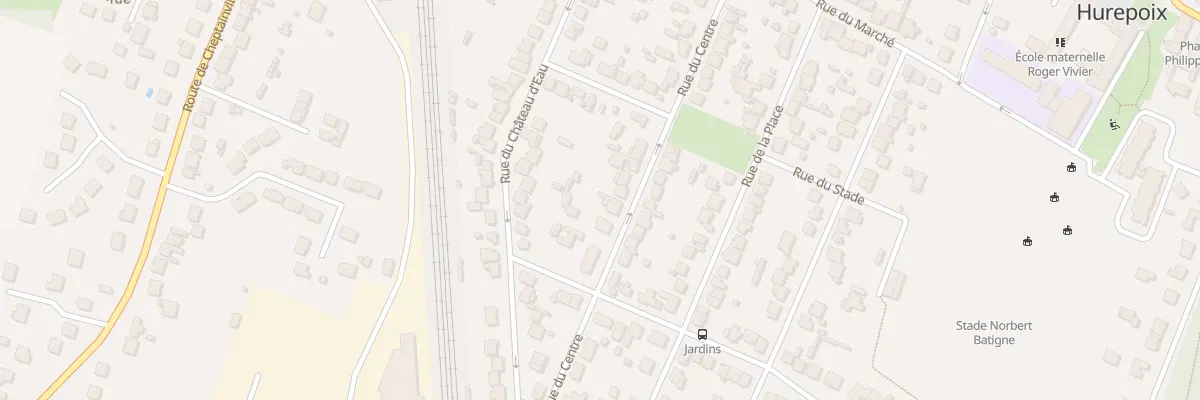 Plan du 30 Rue du Centre à Marolles-en-Hurepoix