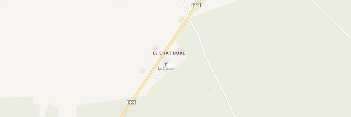 Plan du 1 Le Chat Bure à Allogny