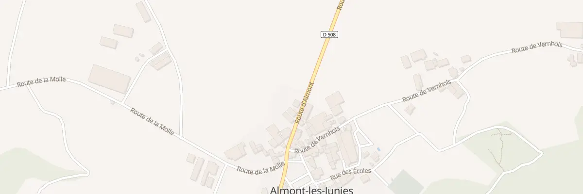 Plan du 5021 Almont à Almont-les-Junies