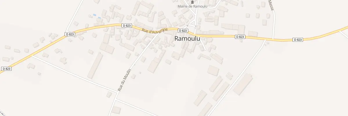 Plan du 8 Pl de la Fontaine à Ramoulu