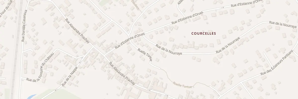 Plan du 4 Rue de la Nourraye à Presles