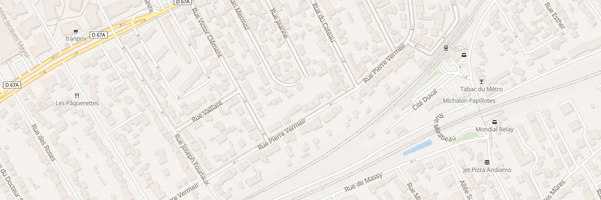 Plan du 60 Rue Pierre Vermeir à Antony