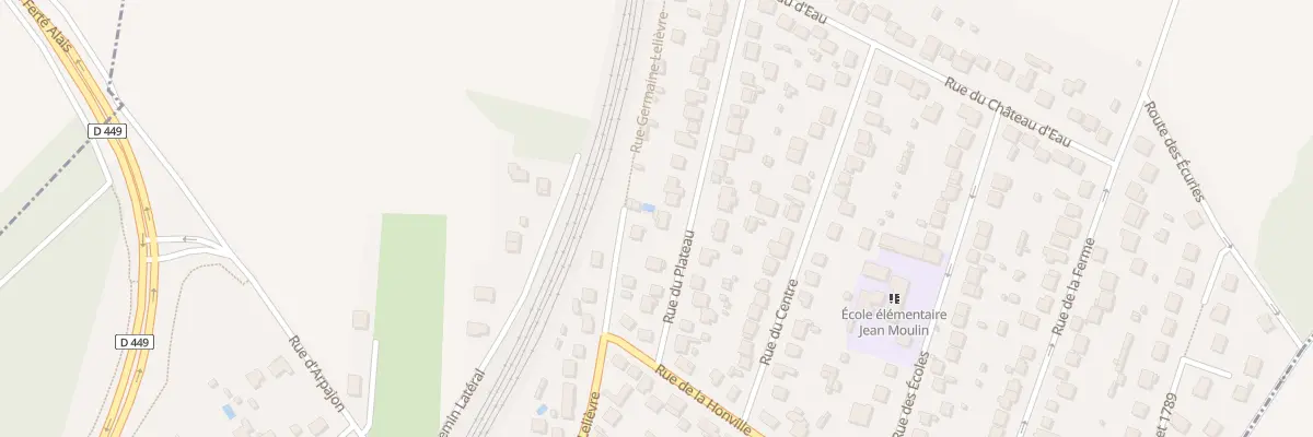 Plan du 11 Rue du Plateau à Lardy