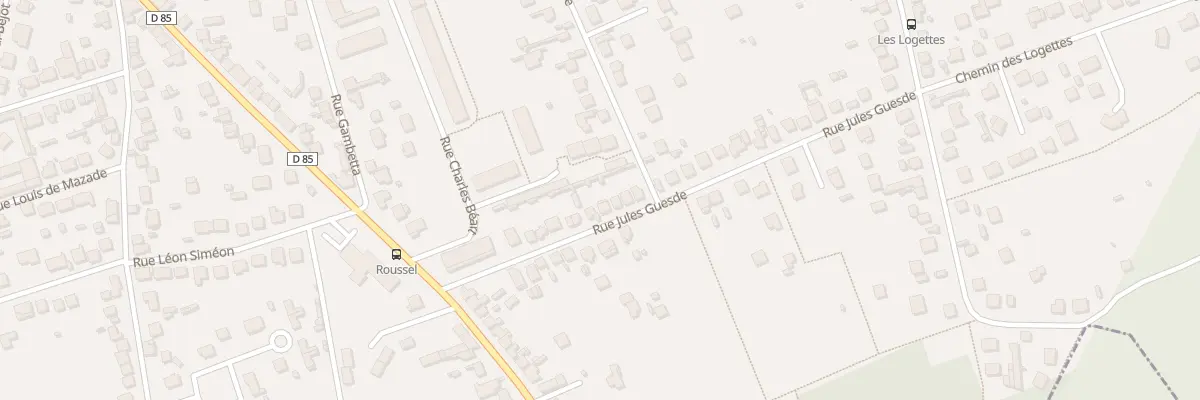 Plan du 21 Rue Jules Guesde à Beaumont-sur-Oise