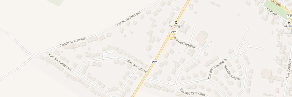 Plan du 20 Rue de St Sauveur à Bertangles