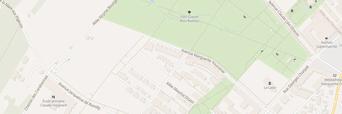 Plan du 10 Rue Simone Veil à Brétigny-sur-Orge