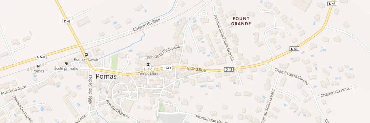 Plan du 5031 Gr Grand Rue à Pomas