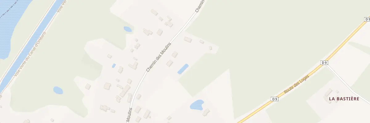 Plan du 65 Che des Moulins à Combreux