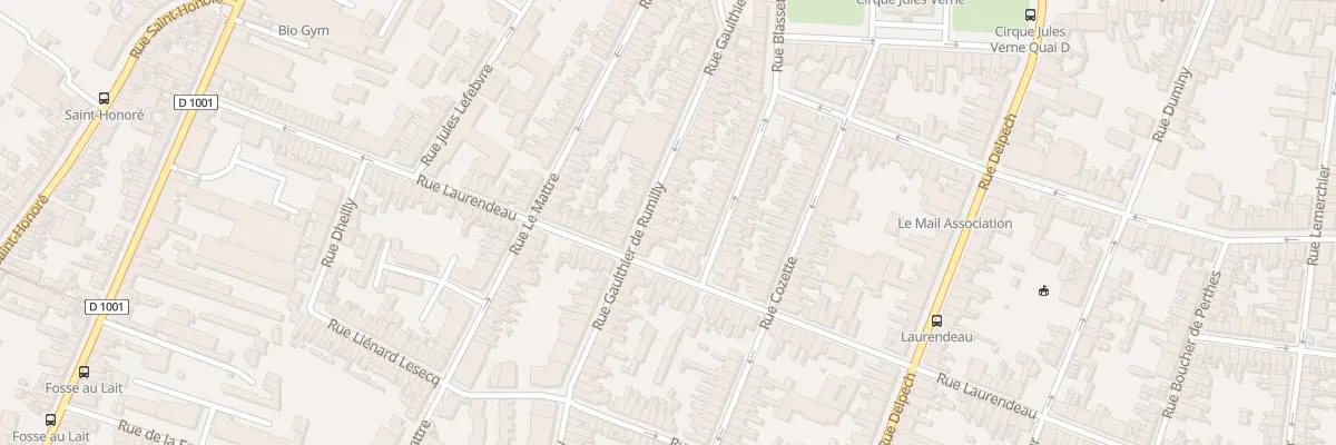 Plan du 53 Rue Gaulthier de Rumilly à Amiens