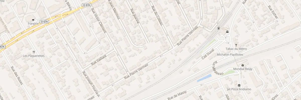 Plan du 56 Rue Pierre Vermeir à Antony