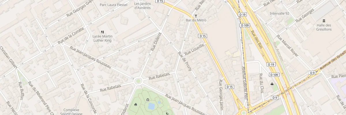 Plan du 27 Rue Montesquieu à Asnières-sur-Seine