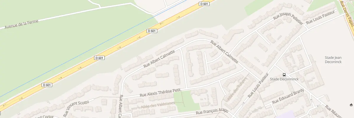 Plan du 32 Rue Calmette à Grande-Synthe