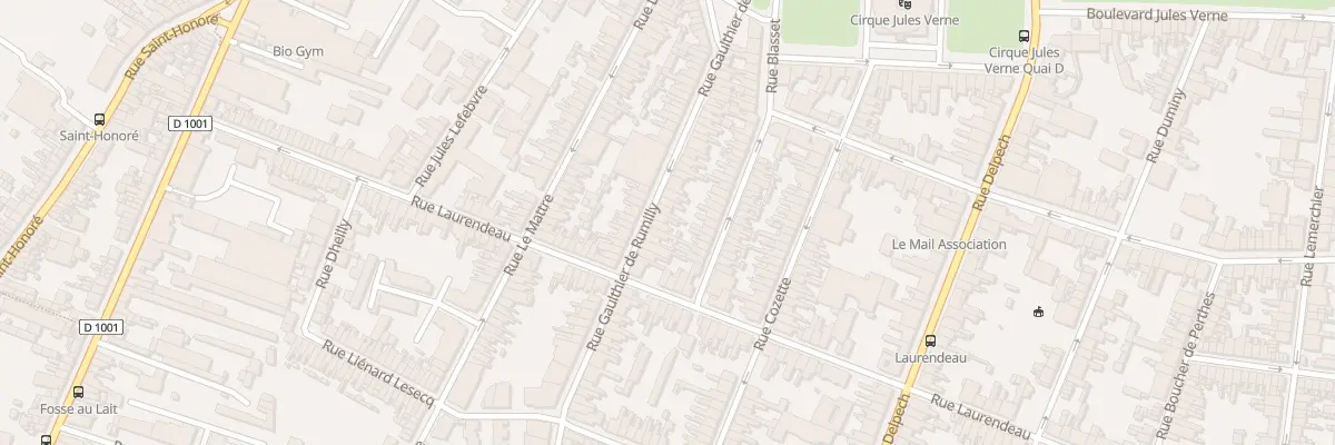 Plan du 47 Rue Gaulthier de Rumilly à Amiens