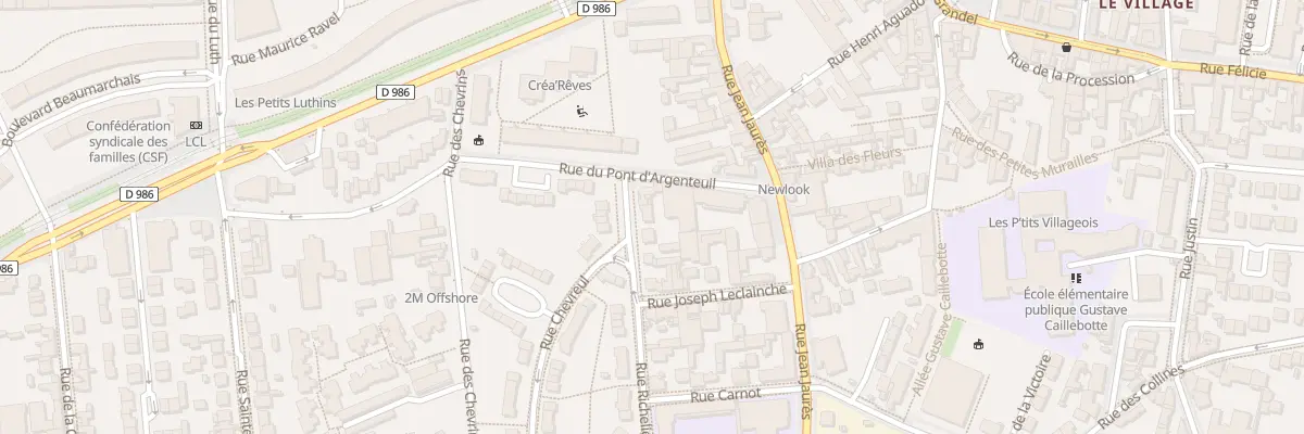 Plan du 78 Rue Richelieu à Gennevilliers