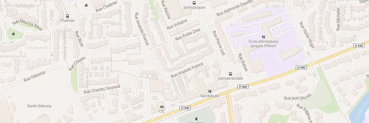 Plan du 55 Rue Anatole France à Grande-Synthe