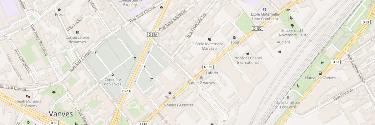 Plan du 41 Rue Jean Bleuzen à Vanves