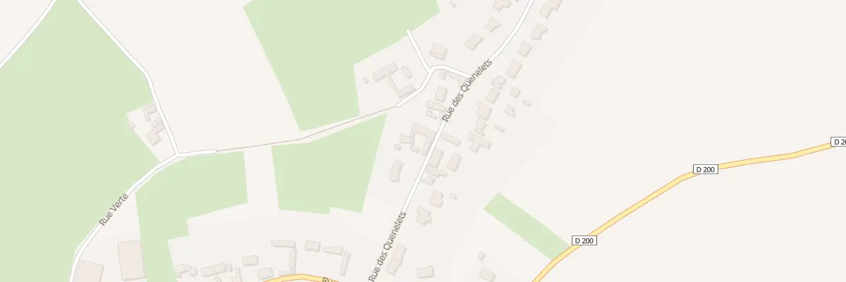 Plan du 157 Rue des Quenelets à Heuringhem