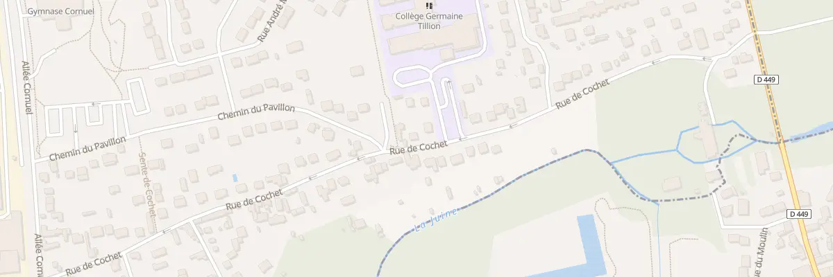 Plan du 43 Rue de Cochet à Lardy