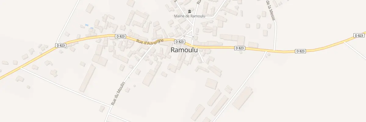 Plan du 10 Pl de la Fontaine à Ramoulu